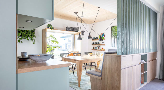 Essbereich Musterhaus Aenne von SchwörerHaus