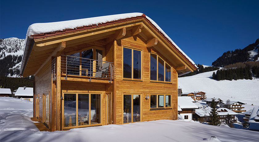 Sonnleitner Ferienhaus Ammergau Außenansicht