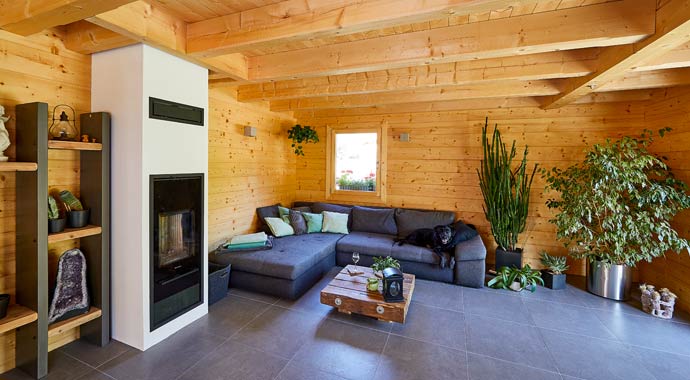 Außenansicht Haus Gomadingen von Rems-Murr Holzhaus