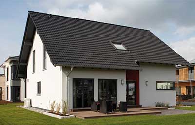 FingerHaus Musterhaus VIO 400 Außenansicht