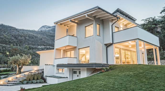 Außenansicht Haus Cipriani von Rubner Haus