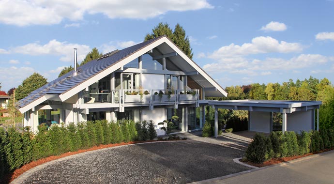 Holzskelettbau für exklusive Häuser | Hurra wir bauen Holzskelettbau für exklusive Häuser | Hurra wir bauen