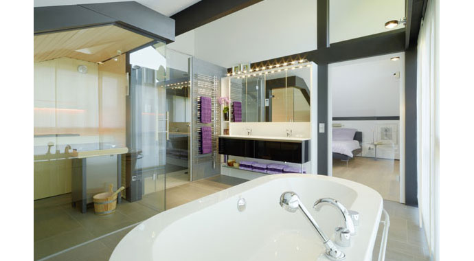 Huf Haus, Musterhaus Art 3 Bad