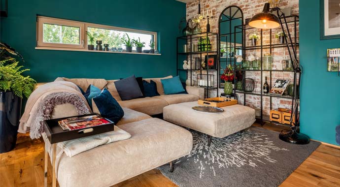 Wohnbereich Bungalow Bayern von Griffner Haus