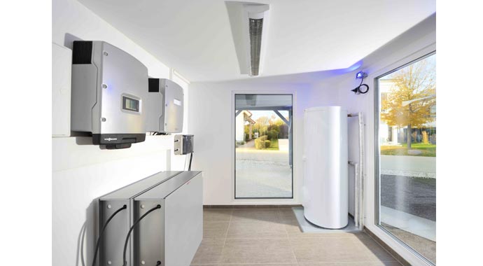 Musterhaus Poing-Grub von Kampa Technikraum