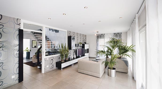 WeberHaus Ausstellungshaus Regensburg Wohnbereich