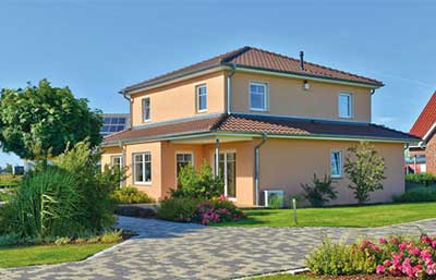 Helma Musterhaus Florenz Außenansicht