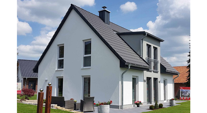 Town & Country Haus Musterhaus Lichthaus 152 Außenansicht