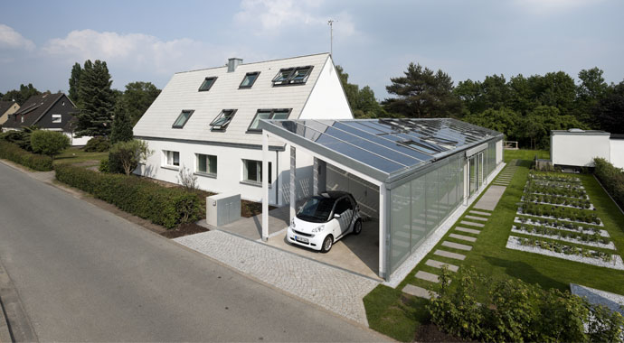 Velux LichtAktiv Haus Außenansicht