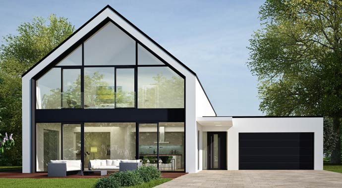 Neues Garagentor von Teckentrup