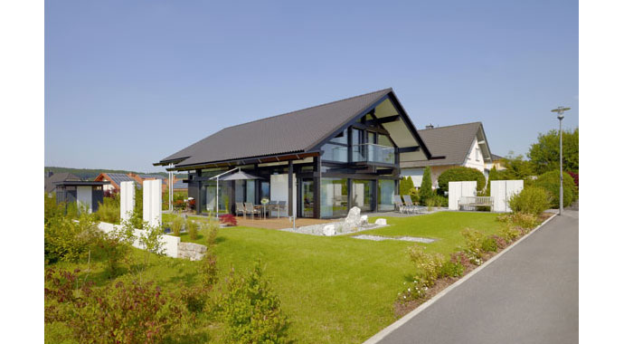 Huf Haus, Musterhaus Art 3 Außenansicht