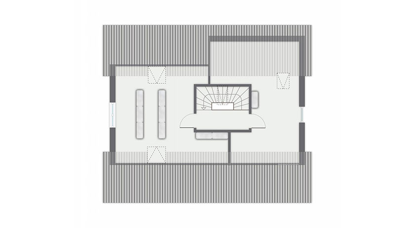 Gussek Haus Modell Ponticelli Grundriss Dachgeschoss
