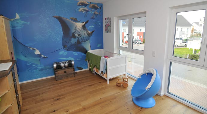 Solid-Haus Kundenhaus Eiden Kinderzimmer