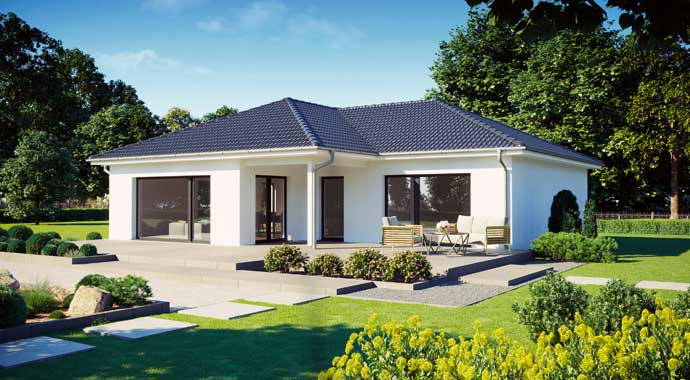 Außenansicht Bungalow Perfect 112 von Danwood