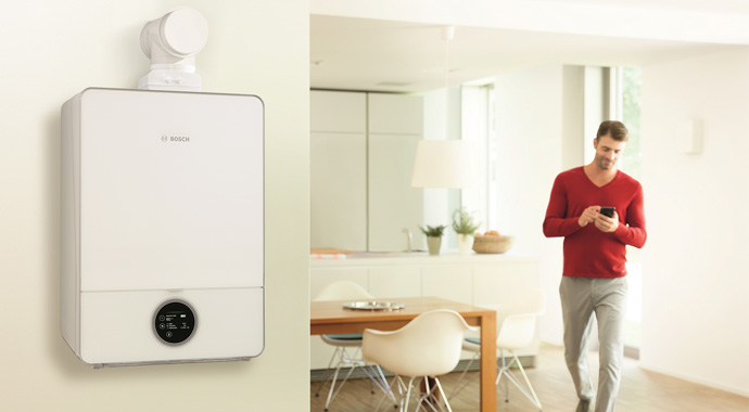 Gas-Brennwertgerät Condens 9000i von Junkers Bosch