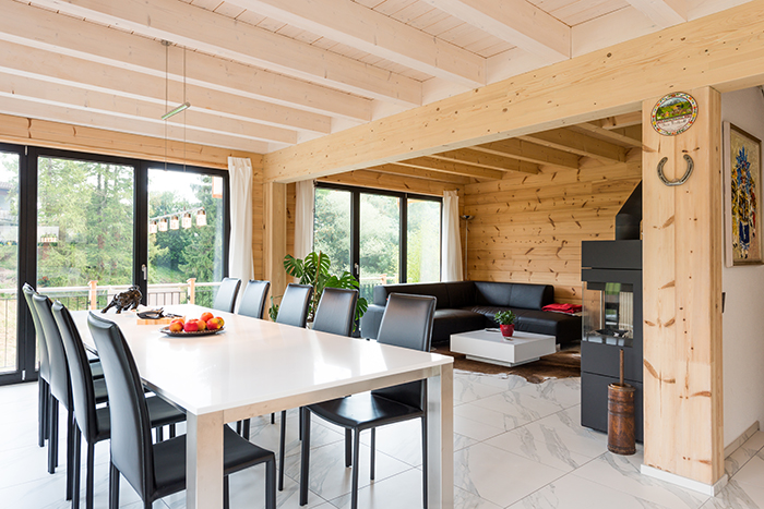 Haus am "Bächli": Essbereich