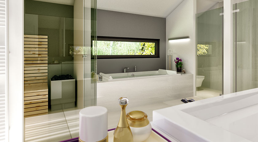 Bien-Zenker Stadtvilla Evolution Mannheim Badezimmer