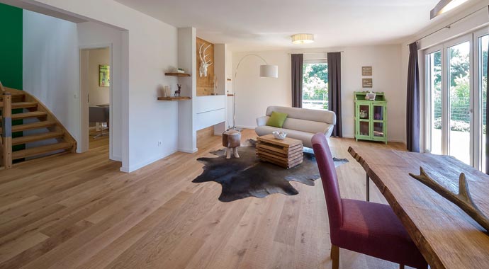 Haas Fertigbau Haas MH Falkenberg 168 Wohnbereich