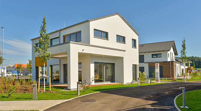 Büdenbender Musterhaus Vitalis Außenansicht