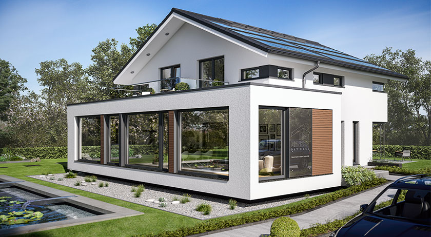 Bien-Zenker Stadtvilla Concept-M 210 Günzburg Außenansicht