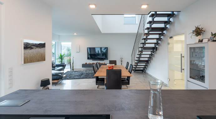 Essbereich Concept Design V von Favorit Massivhaus