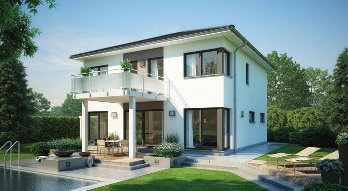 Außenansicht Haus Centro von Kern-Haus