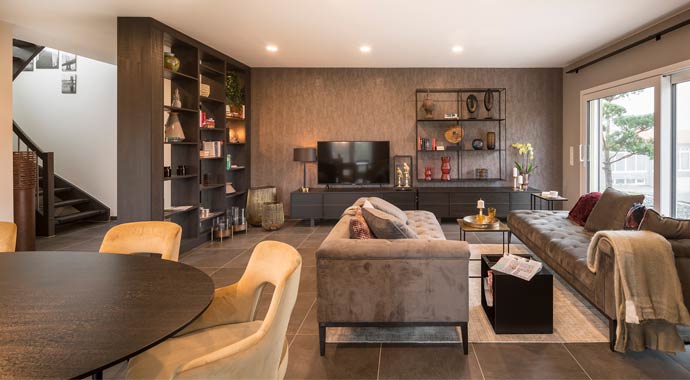 Wohnbereich Medley 3.0 - Musterhaus Kassel von Fingerhaus