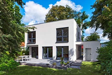 Außenansicht Cubatur 145 von Roth-Massivhaus