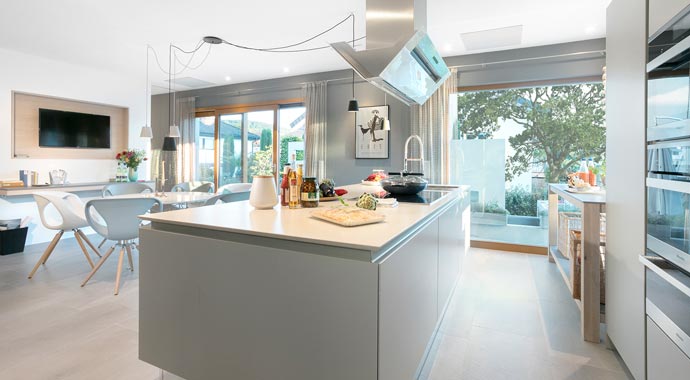 Küche Musterhaus in Auggen von SchwörerHaus