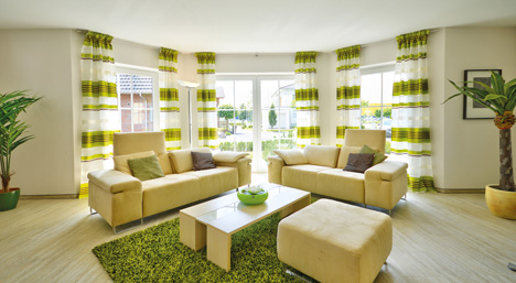 Musterhaus in Kamen Wohnzimmer