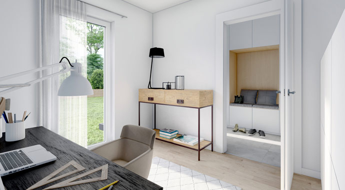 Arbeitszimmer Family 159 von Dan-Wood Family