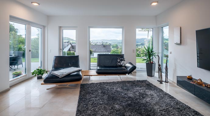 Wohnbereich Concept Design V von Favorit Massivhaus