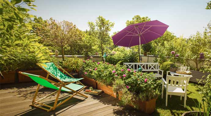 Sonnenschirm von Glatz