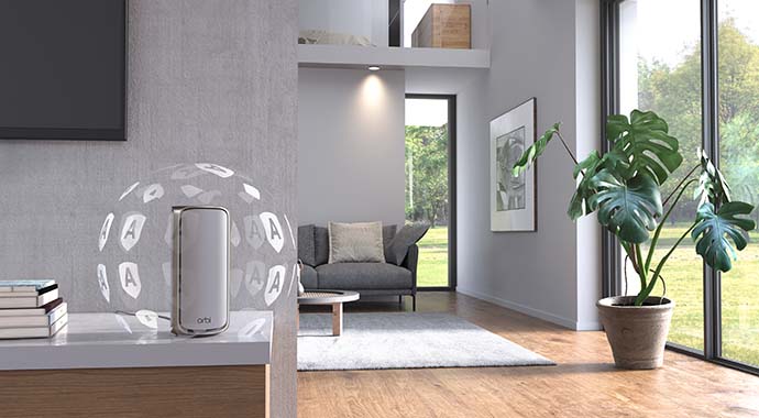 Schnelles WLAN auf bis zu 200 Geräten mit dem Orbi 970 | Foto: Netgear