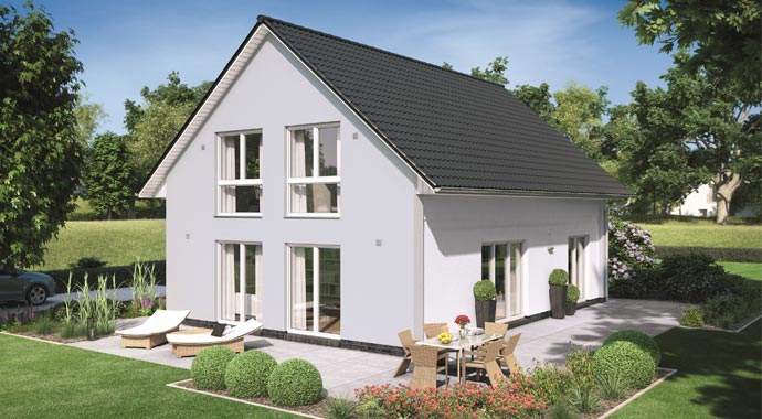 Viebrockhaus Musterhaus V1 Außenansicht