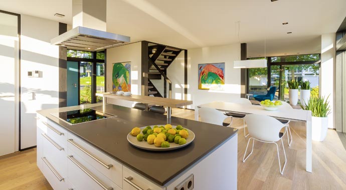 Huf Haus Musterhaus modum Küche