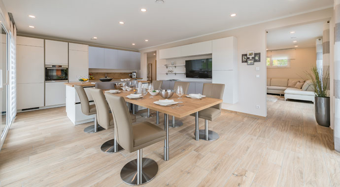 Essbereich Musterhaus Ancona von Rensch-Haus