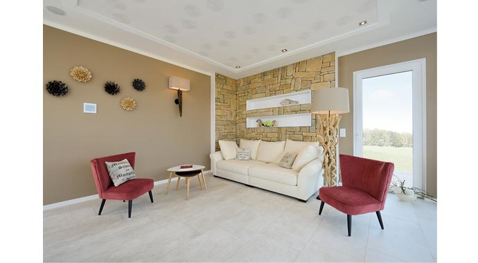 Musterhaus Aalen/Waldhausen von Kampa Wohnbereich