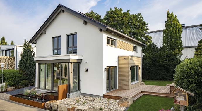 Außenansicht Musterhaus Medley 3.0 Mannheim von FingerHaus