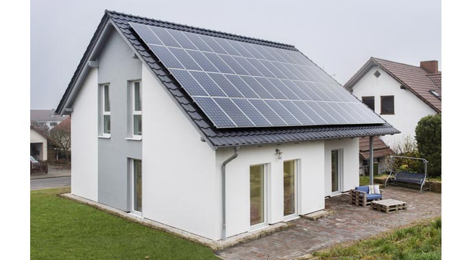 Ytong Bausatzhaus Innovationshaus Energieplus Außenansicht