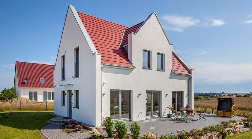 Baumeister-Haus Kundenhaus Preuss Außenansicht