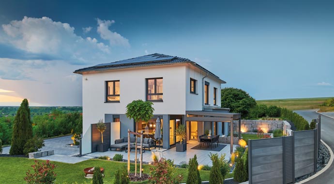 Außenansicht Haus Dietrich von Fertighaus WEISS