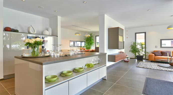 Büdenbender Musterhaus Casaretto Küche