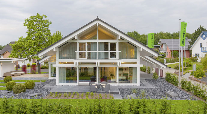 Huf Haus Musterhaus Art 4 Außenansicht