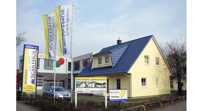 ScanHaus Musterhaus Osnabrück Außenansicht