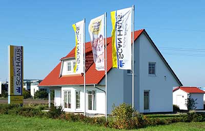 ScanHaus Musterhaus Leipzig Außenansicht