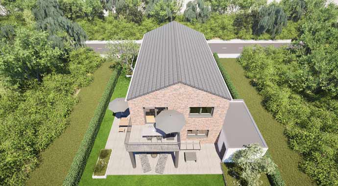 Außenansicht Premium 71-79 von FAVORIT Massivhaus