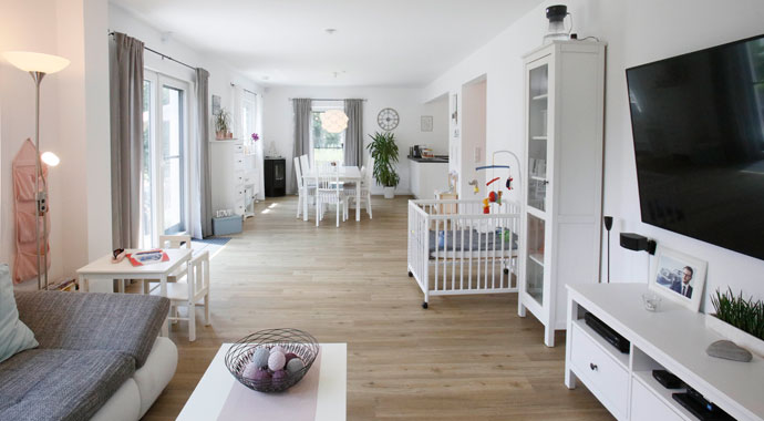 Wohnbereich Kundenhaus Point 150.2 von Dan-Wood