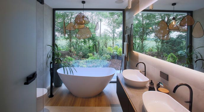 Badezimmer Bungalow Next 115 von NEXT by Danwood