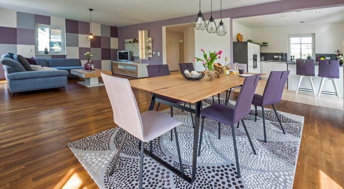 Haas Fertigbau MH Falkenberg 150 Wohnbereich